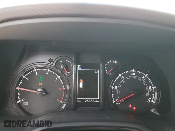 2023 Toyota 4Runner SR5 Premium with VIN JTENU5JR5P6156784, listed as a Copart auction lot 64789665 with 25,366 mi miles and Salvage title. Bid and sale history available at DreamBid. Image 9.