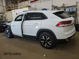 2021 Volkswagen Atlas SE with VIN 1V2LC2CA0MC241659, listed as a Copart auction lot 51997185 with 43,002 mi miles and Salvage title. Bid and sale history available at DreamBid. Image 2.