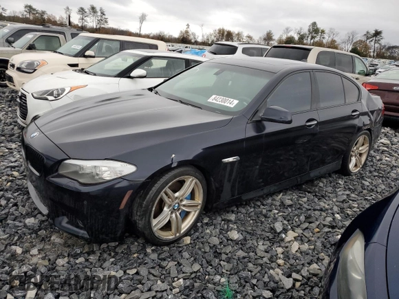 2013 BMW 5 Series 550i with VIN WBAFR9C52DDX79893, listed as a Copart auction lot 84230014 with 173,873 mi miles and Non Repairable. Bid and sale history available at carsss.com. Image 1.