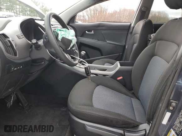 2016 Kia Sportage LX with VIN KNDPBCAC0G7826707, listed as a Copart auction lot 49314115 with Not Provided miles and Salvage Title. Bid and sale history available at carsss.com. Image 7.