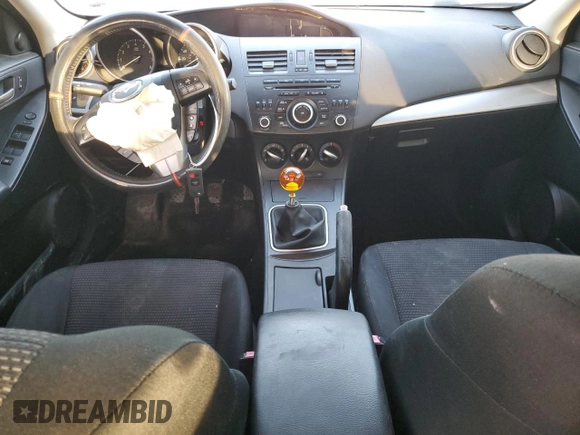 2012 Mazda 3 i Touring with VIN JM1BL1V79C1553935, listed as a Copart auction lot 46500285 with 195,337 mi miles and Salvage Title. Bid and sale history available at DreamBid. Image 8.
