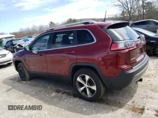 2019 Jeep Cherokee Limited with VIN 1C4PJMDX9KD231050, listed as a Copart auction lot 52769005 with 180,645 mi miles and Salvage Title. Bid and sale history available at carsss.com. Image 2.