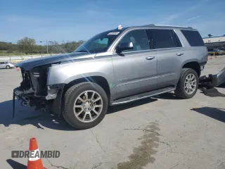 2018 GMC Yukon Denali with VIN 1GKS2CKJ7JR144608, listed as a Copart auction lot 52382995 with 71,956 mi miles and Salvage Title. Bid and sale history available at carsss.com. Image 1.