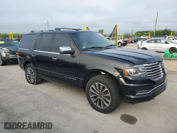 2015 Lincoln Navigator with VIN 5LMJJ2HT5FEJ04502, listed as a Copart auction lot 65600565 with 121,383 mi miles and Clean title. Bid and sale history available at DreamBid. Image 4.