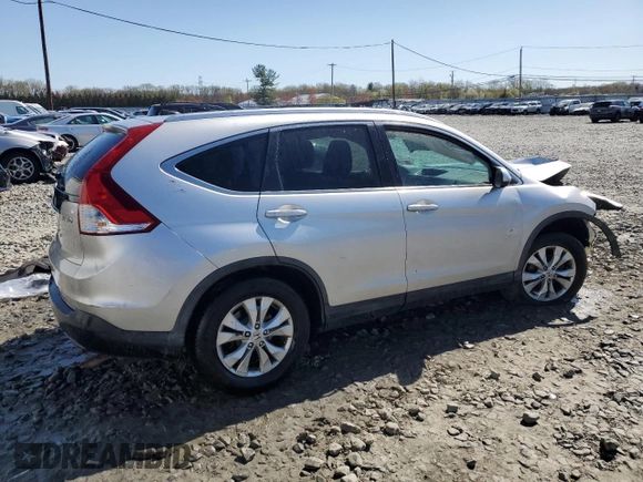 2012 Honda CR-V EX-L with VIN JHLRM4H79CC002291, listed as a Copart auction lot 53256975 with 188,712 mi miles and Salvage Title. Bid and sale history available at carsss.com. Image 3.