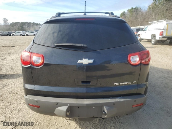 2011 Chevrolet Traverse LT w/1LT with VIN 1GNKRGED1BJ394373, listed as a Copart auction lot 85652474 with 178,036 mi miles and Salvage Title. Bid and sale history available at carsss.com. Image 6.