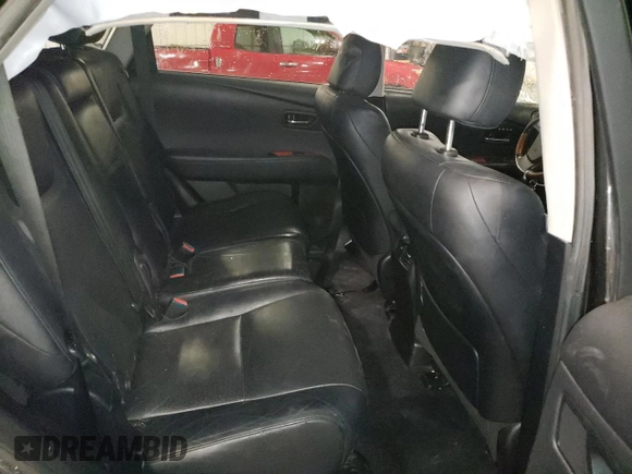 2011 Lexus RX 450h with VIN JTJBC1BA7B2418961, listed as a Copart auction lot 53320645 with 201,321 mi miles and Salvage Title. Bid and sale history available at DreamBid. Image 11.