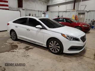 2017 Hyundai Sonata Sport with VIN 5NPE34AF0HH554046, listed as a Copart auction lot 52889635 with 104,942 mi miles and Clean Title. Bid and sale history available at carsss.com. Image 4.