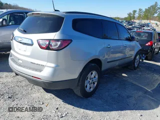 2016 Chevrolet Traverse LS with VIN 1GNKRFED2GJ239042, listed as a IAAI auction lot 41747405 with 118,400 mi miles. Bid and sale history available at carsss.com. Image 4.