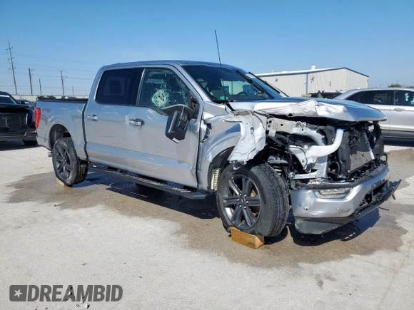 2023 Ford F-150 XL with VIN 1FTFW1E89PFA47600, listed as a Copart auction lot 51915275 with 40,976 mi miles and Salvage Title. Bid and sale history available at carsss.com. Image 4.