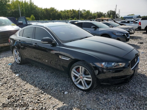 2017 Jaguar XE 35t Prestige with VIN SAJAK4BV4HCP15471, listed as a Copart auction lot 69994984 with 56,356 mi miles and Salvage Title. Bid and sale history available at carsss.com. Image 4.
