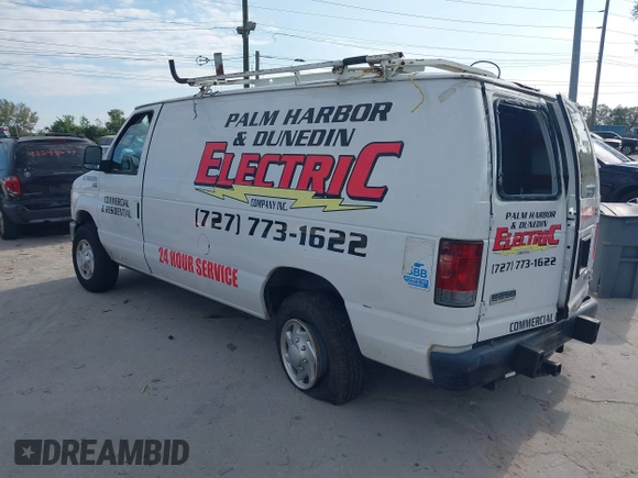 2010 Ford Econoline Cargo Commercial with VIN 1FTNE2EW6ADA38777, listed as a IAAI auction lot 41557940 with 176,936 mi miles and . Bid and sale history available at DreamBid. Image 3.