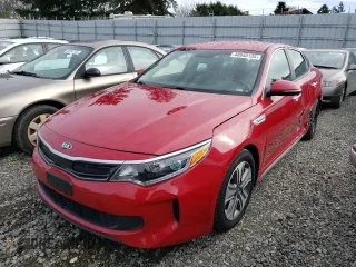 2018 Kia Optima EX z VIN KNAGU4LE4J5024370, wystawiony jako Copart lot #48940135 z przebiegiem 96 420 mil mil oraz Czysty tytuł • Clean title. Historia ofert i sprzedaży dostępna na DreamBid. Obrazek 1.