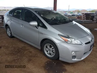 2011 Toyota Prius I with VIN JTDKN3DUXB0287858, listed as a IAAI auction lot 41976759 with 123,021 mi miles and . Bid and sale history available at DreamBid. Image 1.
