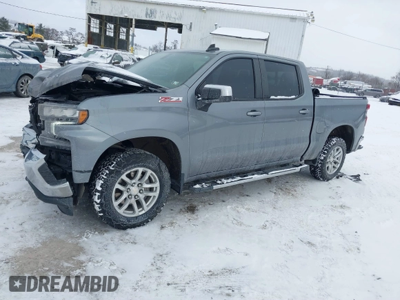 2021 Chevrolet Silverado 1500 LT with VIN 1GCUYDET7MZ134591, listed as a IAAI auction lot 41261339 with 69,601 mi miles. Bid and sale history available at carsss.com. Image 17.