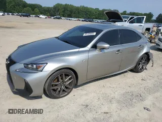 2017 Lexus IS 200t with VIN JTHBA1D22H5042061, listed as a Copart auction lot 59109005 with 90,263 mi miles and Salvage title. Bid and sale history available at DreamBid. Image 1.