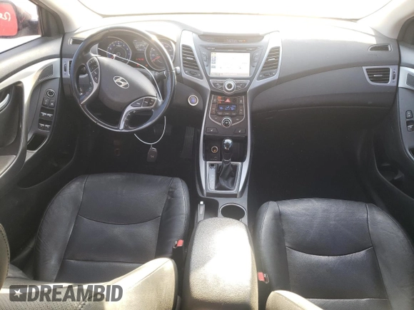 2014 Hyundai Elantra SE z VIN KMHDH4AE6EU052627, wystawiony jako Copart lot #49247275 z przebiegiem 133 647 mil mil oraz Szkoda całkowita • Salvage title. Historia ofert i sprzedaży dostępna na DreamBid. Obrazek 8.