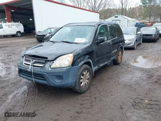 2006 Honda CR-V EX with VIN SHSRD78866U427510, listed as a IAAI auction lot 41806051 with 263,278 mi miles. Bid and sale history available at carsss.com. Image 2.