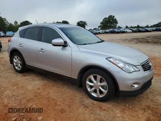 2010 Infiniti EX Journey with VIN JN1AJ0HP9AM701748, listed as a Copart auction lot 74081474 with 149,331 mi miles and Salvage Title. Bid and sale history available at carsss.com. Image 4.