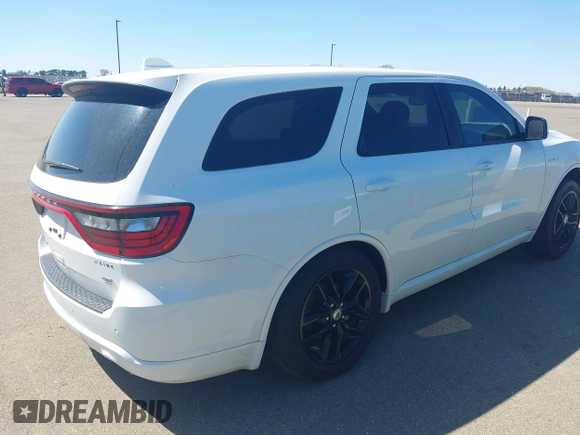 2021 Dodge Durango R/T with VIN 1C4SDJCT5MC520580, listed as a IAAI auction lot 42147987 with 104,430 mi miles and . Bid and sale history available at DreamBid. Image 4.
