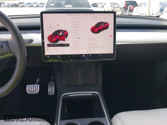 2022 Tesla Model Y Performance with VIN 7SAYGDEF6NF532027, listed as a IAAI auction lot 41717662 with 36,537 mi miles and . Bid and sale history available at DreamBid. Image 19.