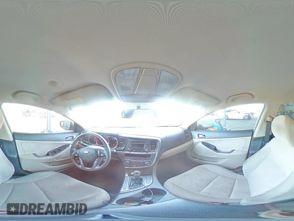 2013 Kia Optima LX z VIN 5XXGM4A74DG156035, wystawiony jako Copart lot #59358245 z przebiegiem 136 540 mil mil oraz Szkoda całkowita • Salvage title. Historia ofert i sprzedaży dostępna na DreamBid. Obrazek 14.