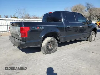 2019 Ford F-150 Limited with VIN 1FTEW1EG5KFA79911, listed as a Copart auction lot 46366655 with 101,481 mi miles and Salvage Title. Bid and sale history available at carsss.com. Image 3.