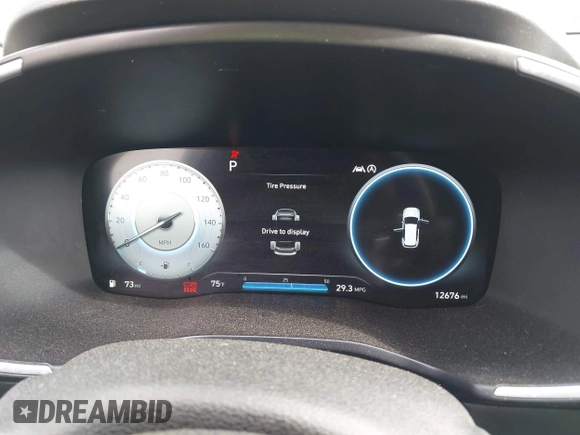 2022 Hyundai Santa Fe SEL with VIN 5NMS64AJ6NH393466, listed as a IAAI auction lot 41943864 with 12,676 mi miles and . Bid and sale history available at DreamBid. Image 7.