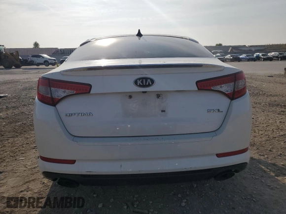 2013 Kia Optima SX with VIN 5XXGR4A68DG144821, listed as a Copart auction lot 61248385 with 143,043 mi miles and Clean title. Bid and sale history available at DreamBid. Image 6.