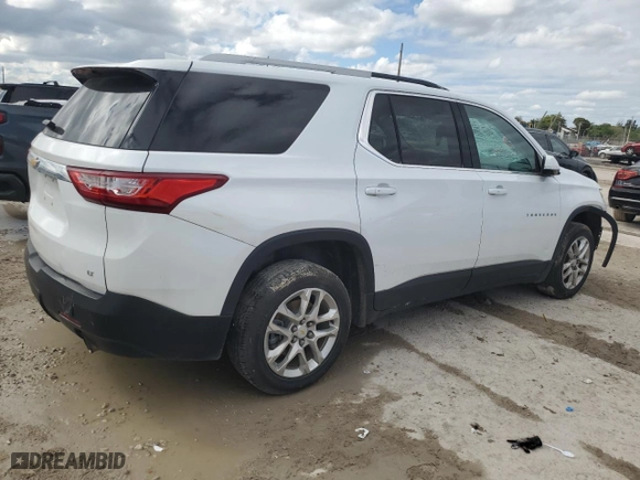 2018 Chevrolet Traverse LT Cloth with VIN 1GNERGKW1JJ229652, listed as a Copart auction lot 46728965 with 184,294 mi miles and Salvage Title. Bid and sale history available at carsss.com. Image 3.