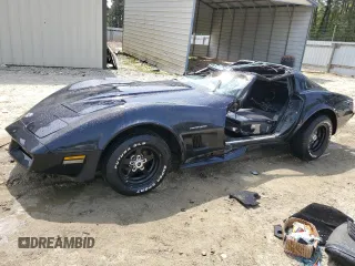 1982 Chevrolet Corvette z VIN 1G1AY8784C5114901, wystawiony jako Copart lot #54673855 z przebiegiem 79 614 mil mil oraz Szkoda całkowita • Salvage title. Historia ofert i sprzedaży dostępna na DreamBid. Obrazek 1.