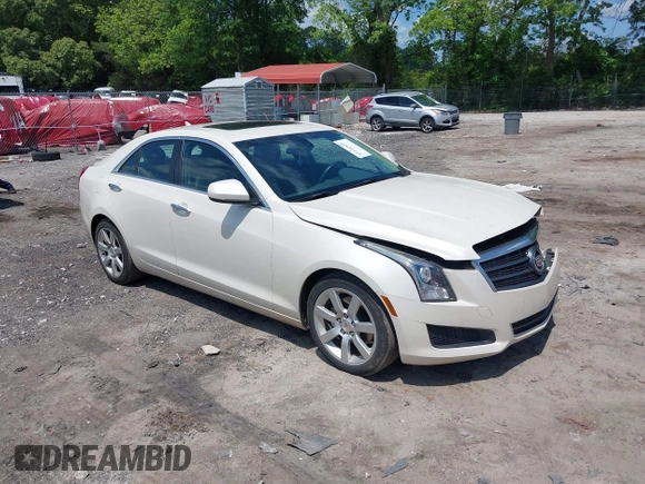 2014 Cadillac ATS Standard RWD with VIN 1G6AA5RA6E0171128, listed as a IAAI auction lot 42226859 with 90,308 mi miles and . Bid and sale history available at DreamBid. Image 1.