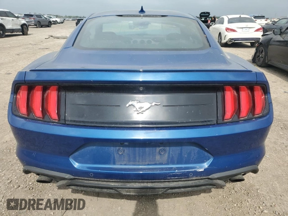 2022 Ford Mustang EcoBoost with VIN 1FA6P8TH6N5118284, listed as a Copart auction lot 51652615 with 36,415 mi miles and Salvage title. Bid and sale history available at DreamBid. Image 6.