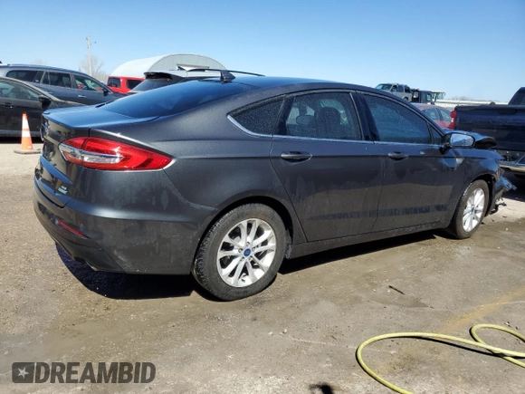 2020 Ford Fusion SE with VIN 3FA6P0HD1LR227771, listed as a Copart auction lot 65588195 with 78,925 mi miles and Salvage title. Bid and sale history available at DreamBid. Image 3.