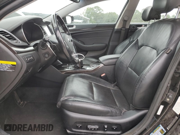 2016 Kia Cadenza Premium with VIN KNALN4D74G5207062, listed as a Copart auction lot 71588154 with 105,234 mi miles and Salvage Title. Bid and sale history available at carsss.com. Image 7.