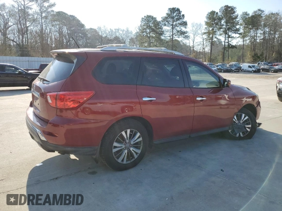 2018 Nissan Pathfinder SL with VIN 5N1DR2MN7JC661920, listed as a Copart auction lot 48948895 with 108,424 mi miles and Salvage Title. Bid and sale history available at carsss.com. Image 3.