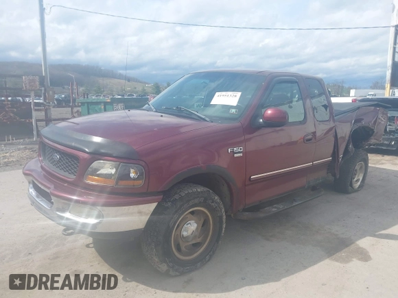 1998 Ford F-150 with VIN 1FTZX18W5WNC39962, listed as a IAAI auction lot 41951328 with 228,438 mi miles and . Bid and sale history available at DreamBid. Image 17.