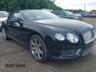 2012 Bentley Continental GT with VIN SCBGR3ZA1CC075068, listed as a IAAI auction lot 42525968 with 121,147 mi miles and . Bid and sale history available at DreamBid. Image 1.