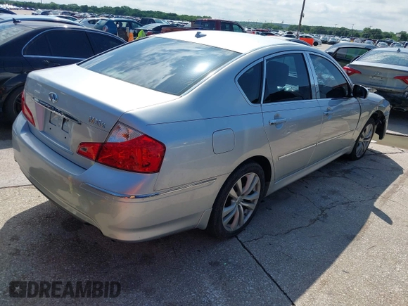 2008 Infiniti M with VIN JNKAY01F38M655160, listed as a IAAI auction lot 42188437 with 154,995 mi miles. Bid and sale history available at carsss.com. Image 4.