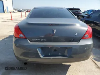 2008 Pontiac G6 GT with VIN 1G2ZH17N984190283, listed as a Copart auction lot 52762585 with 205,820 mi miles and Salvage title. Bid and sale history available at DreamBid. Image 6.