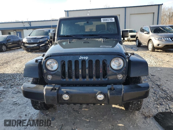 2017 Jeep Wrangler Sport with VIN 1C4AJWAG3HL537598, listed as a Copart auction lot 50083795 with 83,733 mi miles and Clean Title. Bid and sale history available at DreamBid. Image 5.