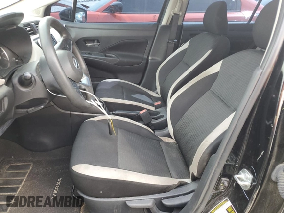 2022 Nissan Versa SV with VIN 3N1CN8EV4NL827255, listed as a Copart auction lot 53330135 with 49,597 mi miles and Salvage title. Bid and sale history available at DreamBid. Image 7.