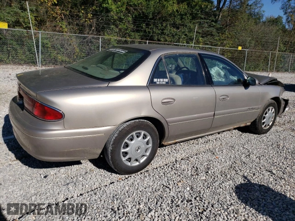 2000 Buick Century Custom with VIN 2G4WS52J1Y1158706, listed as a Copart auction lot 74526374 with 103,564 mi miles and Salvage Title. Bid and sale history available at carsss.com. Image 3.