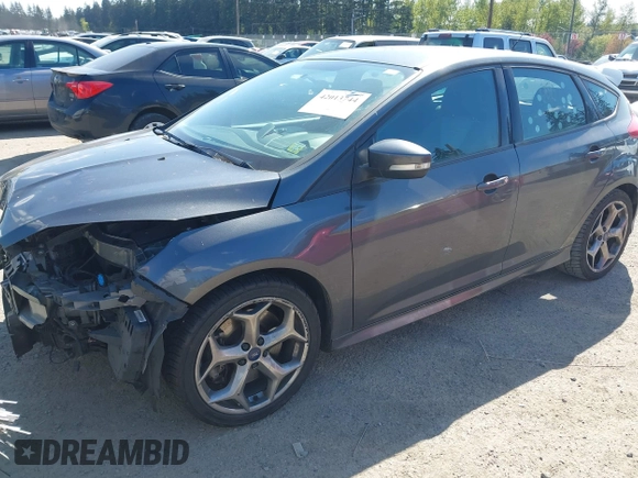 2017 Ford Focus ST with VIN 1FADP3L9XHL316093, listed as a IAAI auction lot 42013744 with 90,984 mi miles and . Bid and sale history available at carsss.com. Image 18.