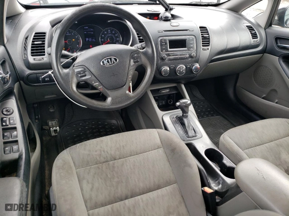 2015 Kia Forte LX with VIN KNAFK4A6XF5409260, listed as a Copart auction lot 42457155 with 197,145 mi miles and Salvage Title. Bid and sale history available at carsss.com. Image 8.