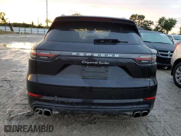 2019 Porsche Cayenne Turbo with VIN WP1AF2AY8KDA81729, listed as a Copart auction lot 73894224 with 26,363 mi miles and Salvage title. Bid and sale history available at DreamBid. Image 6.