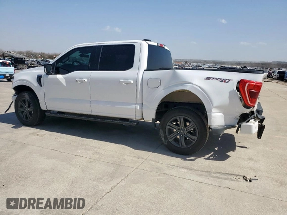 2023 Ford F-150 XL with VIN 1FTFW1E59PKD27966, listed as a Copart auction lot 49133345 with 29,908 mi miles and Salvage Title. Bid and sale history available at carsss.com. Image 2.