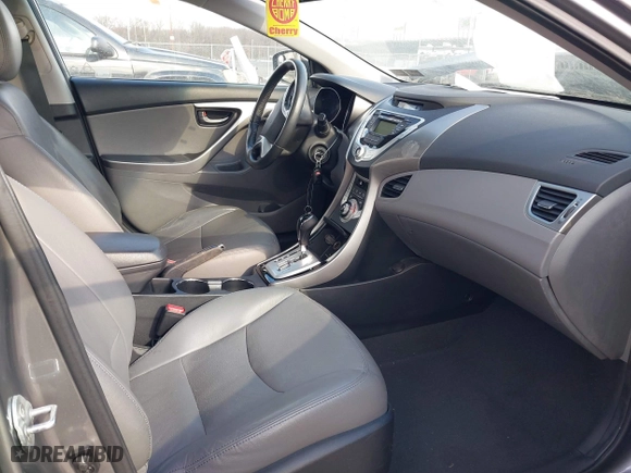 2012 Hyundai Elantra GLS with VIN 5NPDH4AE4CH149904, listed as a IAAI auction lot 41452754 with 117,148 mi miles. Bid and sale history available at carsss.com. Image 5.