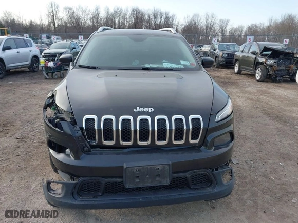 2015 Jeep Cherokee Latitude with VIN 1C4PJMCB0FW575320, listed as a IAAI auction lot 41787112 with 143,226 mi miles. Bid and sale history available at carsss.com. Image 13.