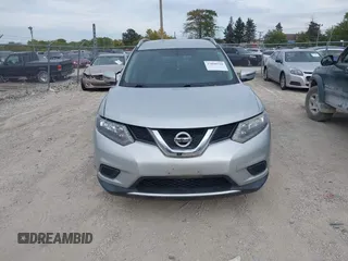 2016 Nissan Rogue SV with VIN KNMAT2MV8GP649804, listed as a IAAI auction lot 37808592 with 57,180 mi miles. Bid and sale history available at carsss.com. Image 12.
